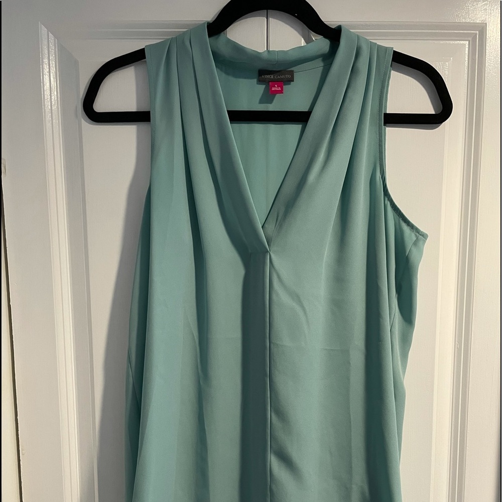 Flowy sleeveless top